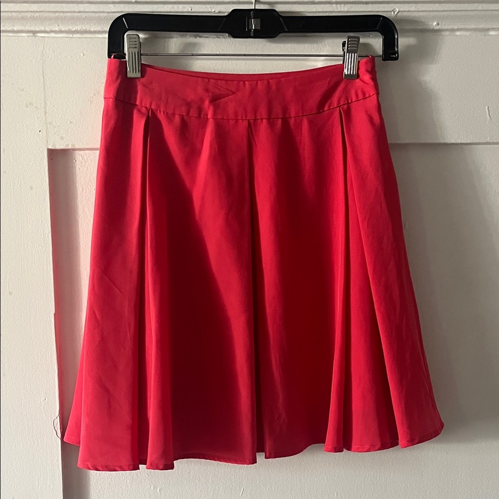 Vibrant Pink Skater Skirt
